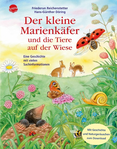 Der kleine Marienkäfer und die Tiere auf der Wiese - Friederun Reichenstetter, Hans-Günther Döring