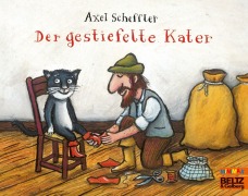 Cover-Bild zum Titel 'Der gestiefelte Kater' von 'Axel Scheffler'
