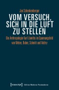Cover-Bild zum Titel 'Vom Versuch, sich in die Luft zu stellen' von 'Jan Schenkenberger'