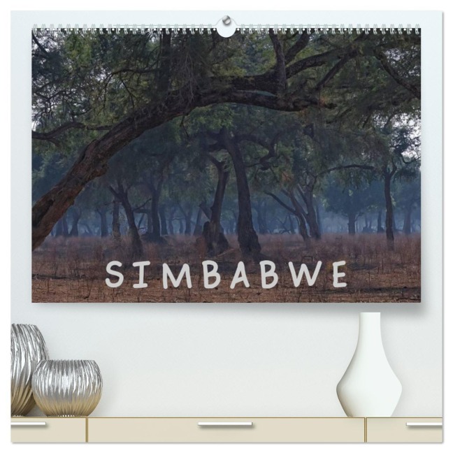 Zimbabwe (hochwertiger Premium Wandkalender 2025 DIN A2 quer), Kunstdruck in Hochglanz - Gerald Wolf