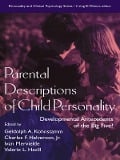 Cover-Bild zum Titel 'Parental Descriptions of Child Personality' von ''