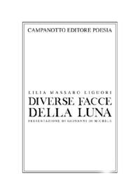 Diverse facce della luna - Lilla Massaro Liguori