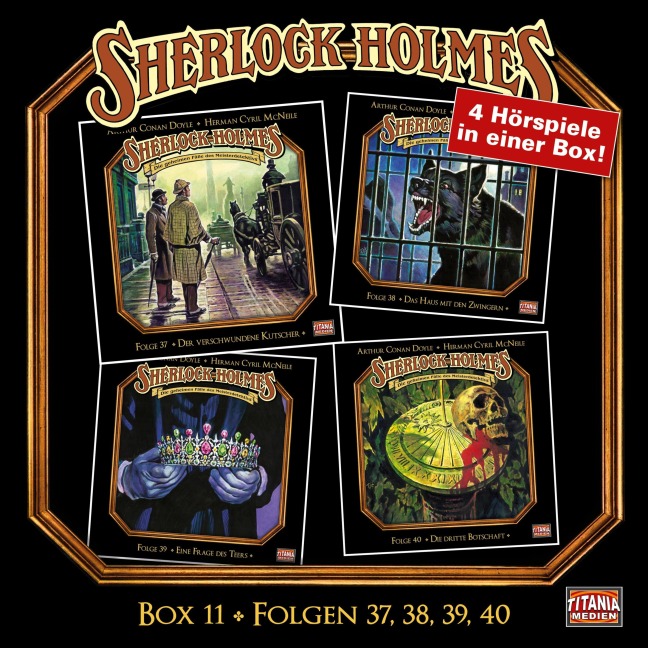 Folgen 37, 38, 39, 40 - Arthur Conan Doyle, Herman Cyril Mcneile