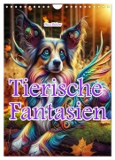 Cover-Bild zum Titel 'Tierische Fantasien (Wandkalender 2026 DIN A4 hoch), CALVENDO Monatskalender' von 'Nico Bielow'