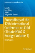 Cover-Bild zum Titel 'Proceedings of the 12th International Conference on Cold Climate HVAC & Energy (Volume 1)' von ''