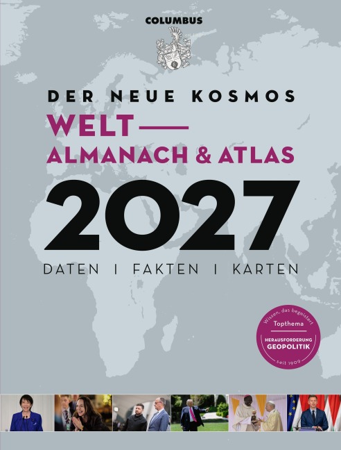 Der neue Kosmos Welt-Almanach & Atlas 2027 - COLUMBUS Verlag GmbH & Co. KG