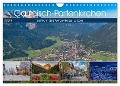 Garmisch-Partenkirchen - Zentrum des Werdenfelser Landes (Wandkalender 2024 DIN A4 quer), CALVENDO Monatskalender - Dieter-M. Wilczek