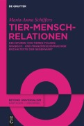 Cover-Bild zum Titel 'Tier-Mensch-Relationen' von 'Maria-Anna Schiffers'