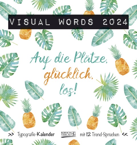 Visual Words Aquarell 2024 - 