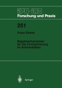 Cover-Bild zum Titel 'Regelmechanismen für die Formsicherung im Automobilbau' von 'Franz Eberle'