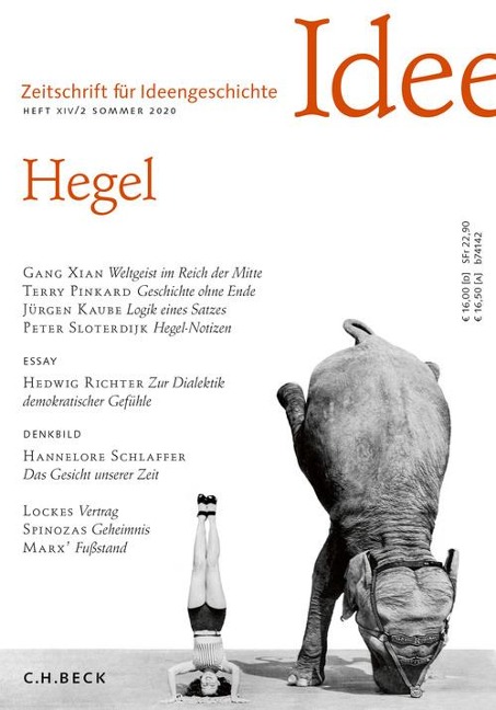 Zeitschrift für Ideengeschichte Heft XIV/2 Sommer 2020 - 