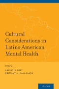 Cover-Bild zum Titel 'Cultural Considerations in Latino American Mental Health' von ''