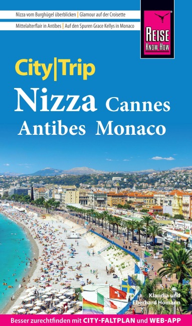 Reise Know-How CityTrip Nizza, Cannes, Antibes, Monaco - Klaudia Homann, Eberhard Homann
