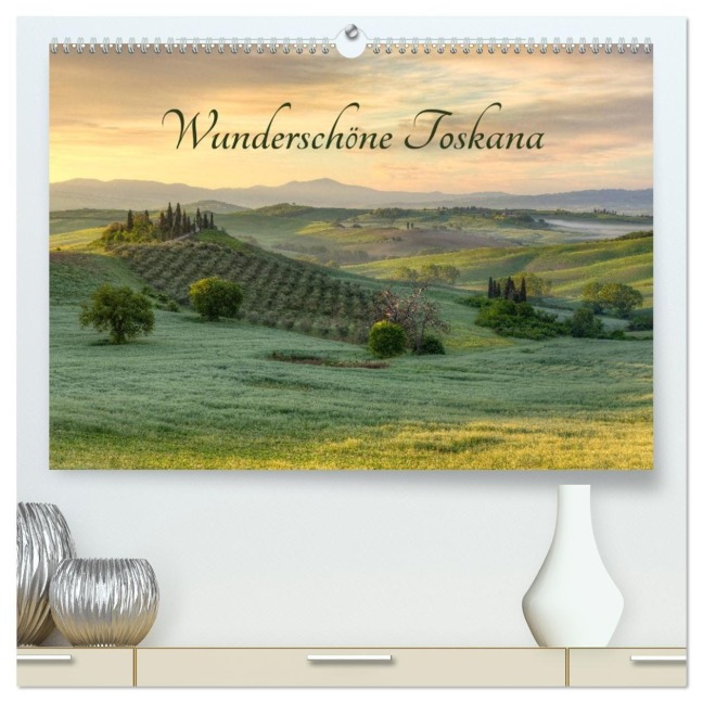 Wunderschöne Toskana (hochwertiger Premium Wandkalender 2027 DIN A2 quer), Kunstdruck in Hochglanz - Michael Valjak