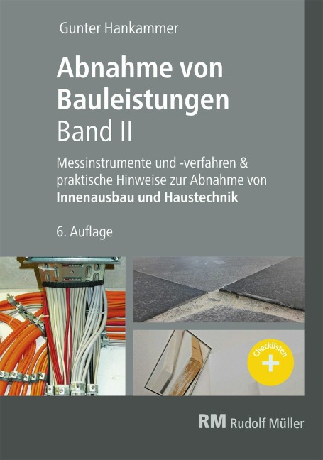 Abnahme von Bauleistungen, 6. A. Band II - E-Book (PDF) - Gunter Hankammer