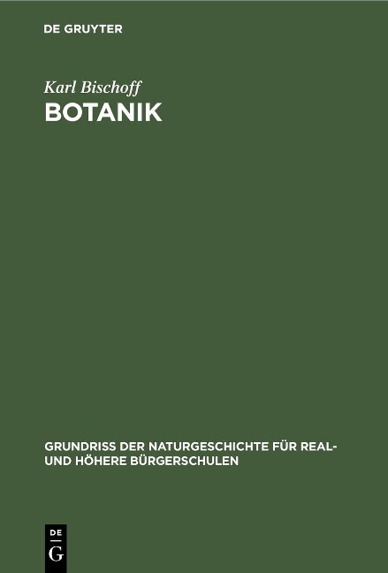 Botanik - Karl Bischoff