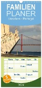 Familienplaner 2025 - Lissabon - Portugal mit 5 Spalten (Wandkalender, 21 x 45 cm) CALVENDO - Peter Schickert