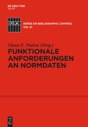 Cover-Bild zum Titel 'Funktionale Anforderungen an Normdaten' von ''