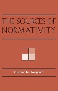 Cover-Bild zum Titel 'Sources of Normativity' von 'Christine M. Korsgaard'