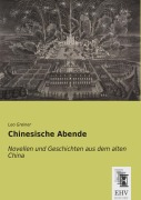 Cover-Bild zum Titel 'Chinesische Abende' von 'Leo Greiner'