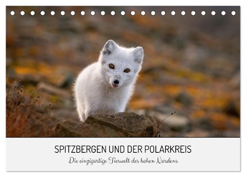 Spitzbergen und der Polarkreis (Tischkalender 2024 DIN A5 quer), CALVENDO Monatskalender - David Lerch