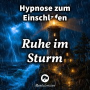 Cover-Bild zum Titel 'Hypnose zum Einschlafen: Ruhe im Sturm' von 'Mentalreisen, Jessica Oldach'