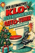 Cover-Bild zum Titel 'Der ultimative Klo-Adventskalender für Auto-Tuner' von 'Marie König'