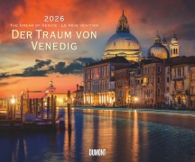 Der Traum von Venedig 2026 - Wandkalender 60,0 x 50,0 cm - Spiralbindung - 