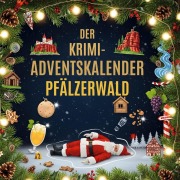 Cover-Bild zum Titel 'Der Krimi-Adventskalender Pfälzerwald' von 'Ella Friedrich'