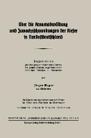 Über die Kronenabwölbung und Zuwachsschwankungen der Kiefer in Nordostdeutschland - Jürgen Meyer