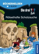 Cover-Bild zum Titel 'Die drei ??? Kids, Bücherhelden 2. Klasse, Rätselhafte Schatzsuche (drei Fragezeichen Kids)' von 'Ulf Blanck, Boris Pfeiffer'