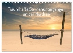 Cover-Bild zum Titel 'Traumhafte Sonnenuntergänge an der Nordsee (Wandkalender 2026 DIN A3 quer), CALVENDO Monatskalender' von 'Sarnade Sarnade'