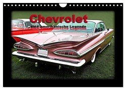 Cover-Bild zum Titel 'Chevrolet eine amerikanische Legende (Wandkalender 2026 DIN A4 quer), CALVENDO Monatskalender' von 'Tinadefortunata Tinadefortunata'