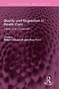 Cover-Bild zum Titel 'Quality and Regulation in Health Care' von ''