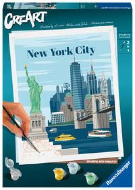 CreArt Citys - Farbenfrohes New York City - 