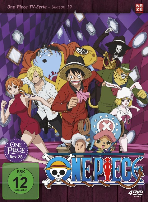 One Piece - TV-Serie - Box 28 (Episoden 829-853) [4 DVDs] - 