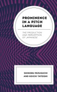 Cover-Bild zum Titel 'Prominence in a Pitch Language' von 'Shinobu Mizuguchi, Koichi Tateishi'
