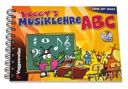 Cover-Bild zum Titel 'Voggy's Musiklehre ABC. Mit CD' von 'Martina Holtz'