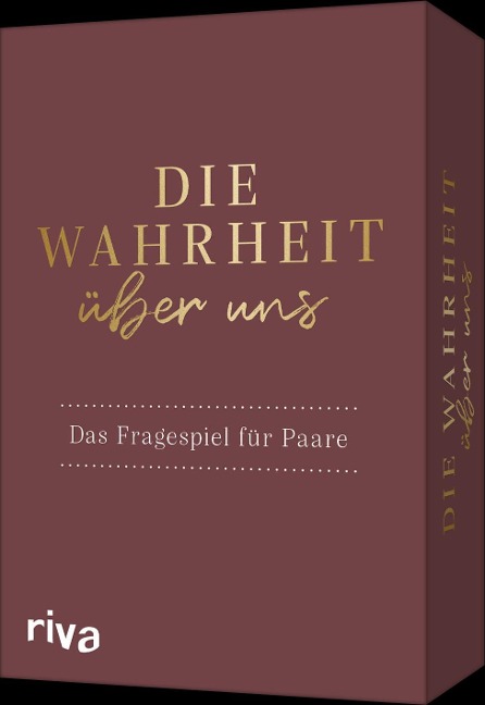 Die Wahrheit über uns - Das Fragespiel für Paare - David Tripolina