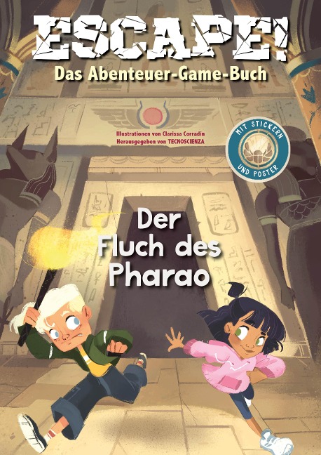 Escape! Das Abenteuer-Game-Buch: Der Fluch des Pharao - Mattia Crivellini