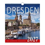 Cover-Bild zum Titel 'Kalender Dresden 2027 - Die schönsten Ansichten' von ''