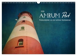 Cover-Bild zum Titel 'AMRUM Art (Wandkalender 2026 DIN A3 quer), CALVENDO Monatskalender' von 'AD DESIGN Photo PhotoArt Dölling'