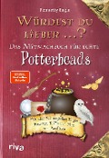 Cover-Bild zum Titel 'Würdest du lieber ...? - Das Mitmachbuch für echte Potterheads' von 'Pemerity Eagle'