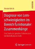Diagnose von Lernschwierigkeiten im Bereich funktionaler Zusammenhänge - Renate Nitsch