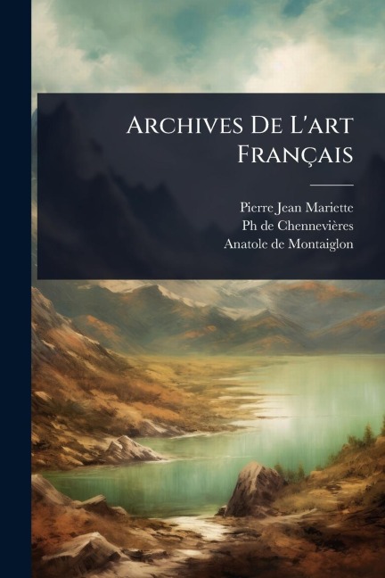 Archives De L'art Français - Pierre-Jean Mariette