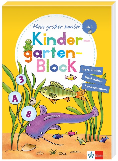 Klett Mein großer bunter Kindergarten-Block -  Klett Mein großer bunter Kindergarten-Block -