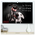 Die Stimme der Windhunde (hochwertiger Premium Wandkalender 2025 DIN A2 quer), Kunstdruck in Hochglanz - Marcus Gier
