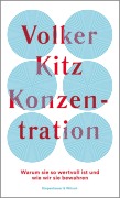 Cover-Bild zum Titel 'Konzentration' von 'Volker Kitz'
