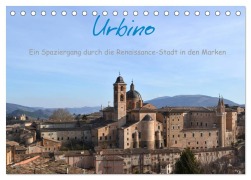 Cover-Bild zum Titel 'Urbino - Ein Spaziergang durch die Renaissance-Stadt in den Marken (Tischkalender 2026 DIN A5 quer), CALVENDO Monatskalender' von 'Dorlies Fabri'