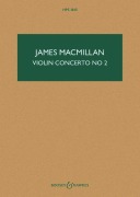 Violin Concerto No 2. Studienpartitur - James Macmillan